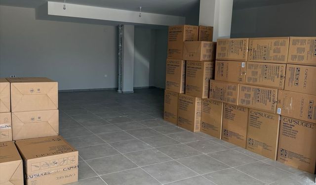 Mersin'de bir depoda 1 ton 250 kilogram sentetik uyuşturucu ham maddesi bulundu