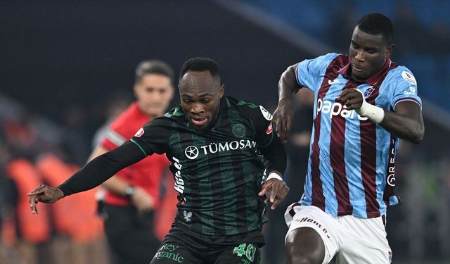 Trabzonspor ile Konyaspor 51. randevuda
