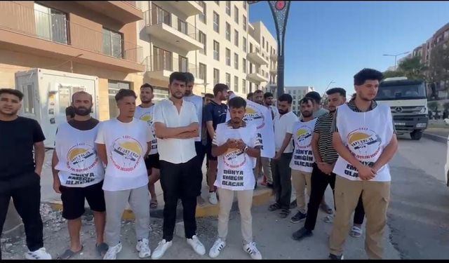 Antakya’da Şantiyede Ücret İsyanı: “Paramızı Alana Kadar Buradayız”