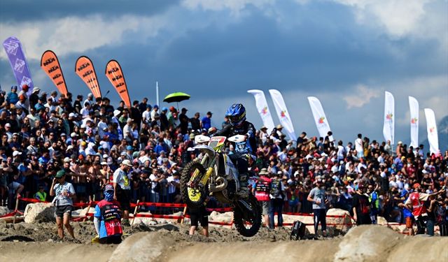 17. Sea to Sky Enduro Motosiklet Yarışları, 'plaj' etabıyla başladı