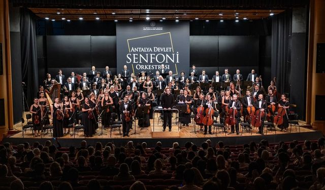 Antalya Devlet Senfoni Orkestrası Mahler'in 5. Senfonisi'ni seslendirdi