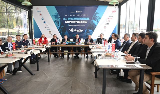 Antalya'da 4. Powered By KEMİAD Uluslararası SUP Cup Kemer Yarışları yarın başlayacak