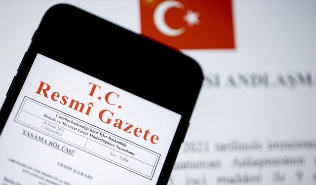 Bazı atama ve görevden alma kararları Resmi Gazete'de
