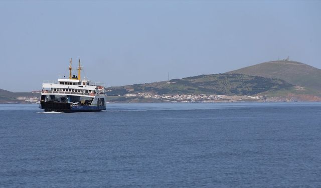 Bozcaada ve Gökçeada hatlarındaki bazı feribot seferleri yarın yapılamayacak