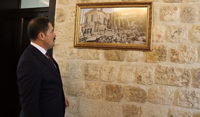 Depremde zarar gören Hatay'ın tarihi valilik binası yeniden hizmete alındı