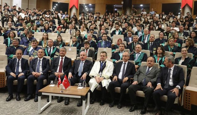 Eski TBMM Başkanı Şentop, Çukurova Üniversitesi Akademik Yıl Açılış Töreni'nde konuştu: