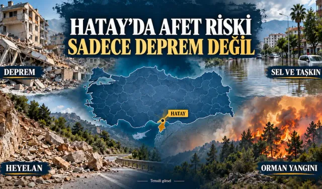 Hatay’ın Afet Riski Sadece Deprem Değil!