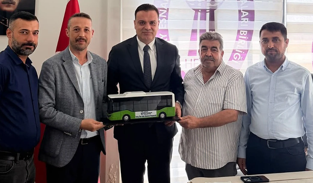 Başkan Göyce’den, HESOB Başkanı Yılmaz’a Hayırlı Olsun Ziyareti