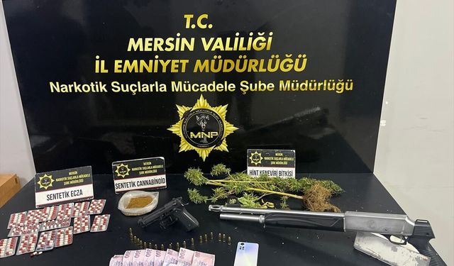 Mersin'deki uyuşturucu operasyonunda 6 şüpheli tutuklandı