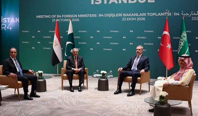 R4 ile Almanya, İngiltere, Fransa ve İtalya Dışişleri Bakanları Toplantısı ortak basın açıklaması yayımlandı