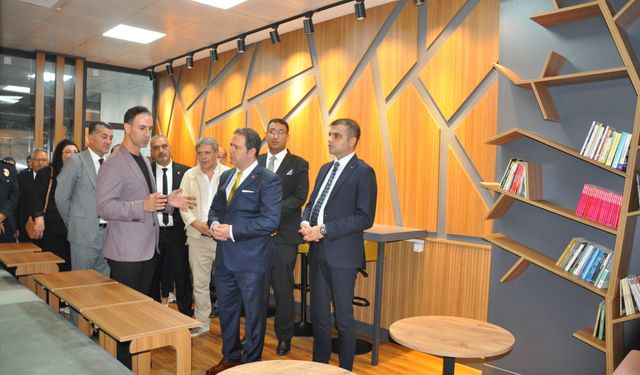 Silifke'de okuma salonu törenle açıldı