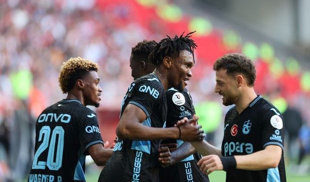 Trabzonspor, deplasmanda Samsunspor'u 3-0 yendi