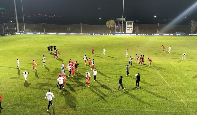 U16 Millî Takımı turnuvaya galibiyetle başladı
