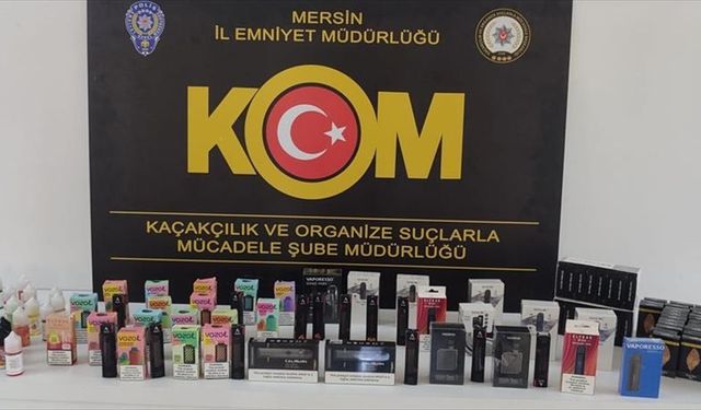 200 bin makaron ile gümrük kaçağı sigara geçirildi