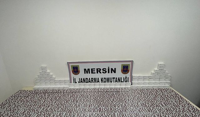 Mersin'de 14 bin uyuşturucu hap ele geçirildi