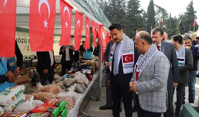 Altınözü'nde Filistinliler Yararına Kermes Düzenlendi