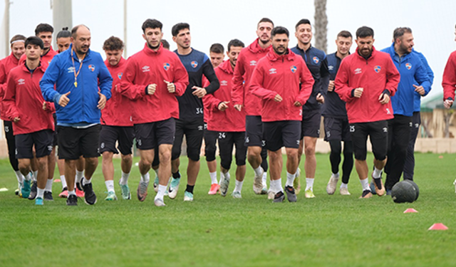 İskenderunspor Antalya'da Çalışmalarını Sürdürüyor