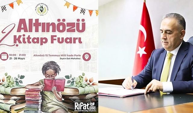 Altınözü 2. Kitap Fuarı’na Hazırlanıyor