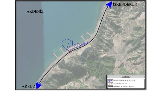 Arsuz’daki Su Ürünleri Üretim Tesisi İçin Plan Değişikliği