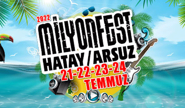 Milyonfest Arsuz İçin Geri Sayım