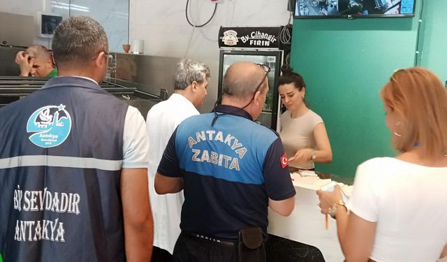 Antakya Belediyesinden Gıda Denetimi yapıldı