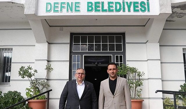 Vekil Çalışkan’dan Defne Belediyesine Ziyaret