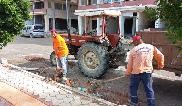 Samandağ Belediyesinden Temizlik Kampanyası