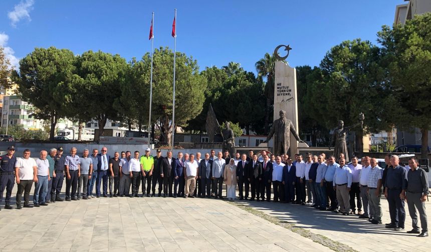 Anamur'da Muhtarlar Günü kutlandı