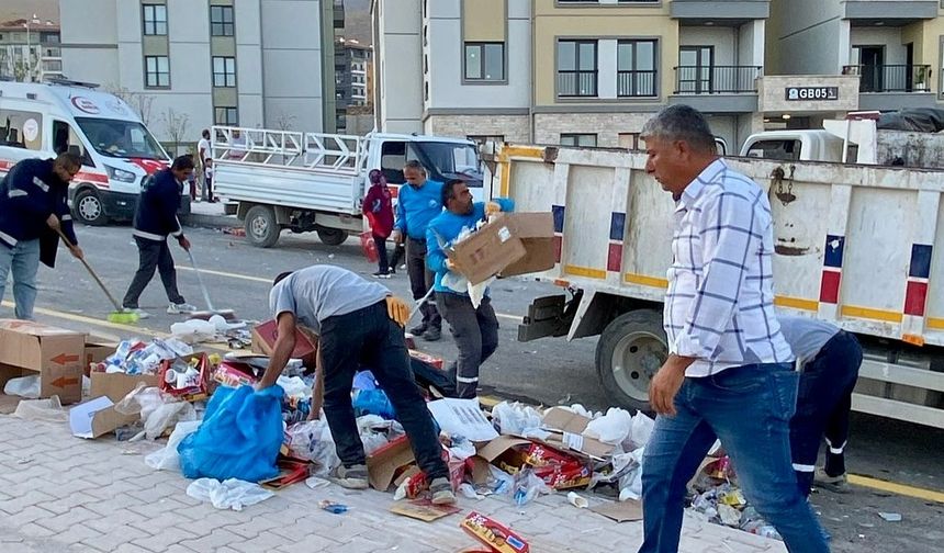 Başkan Yapar Temiz Antakya İçin Sahada