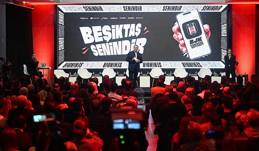 Beşiktaş Kulübünün resmi uygulaması "BJK SuperApp" tanıtıldı