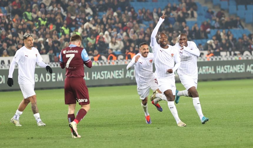 Hatayspor'un 406 günlük deplasman galibiyeti hasreti sona erdi