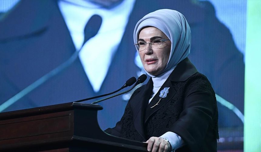 Emine Erdoğan: Bir damla suda yaşamımız, medeniyetimiz, inancımız, kültürümüz, hülasa tarihimiz gizlidir
