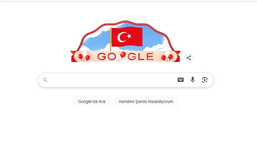 Google'dan 23 Nisan doodle'ı