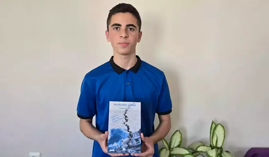 16 Yaşındaki Furkan Deprem’de Yaşadıklarını Kitaplaştırdı