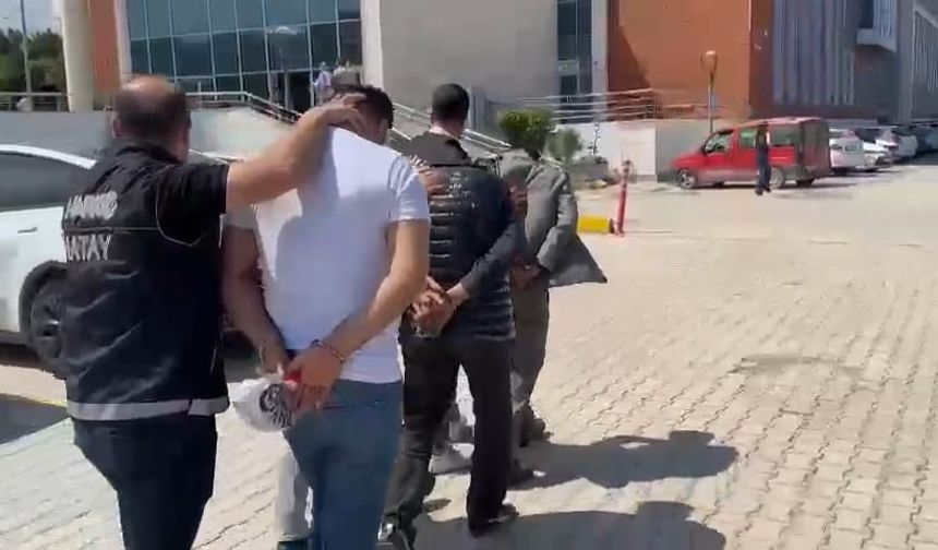 Hatay'da Aranan Zanlılar Cezaevine Gönderildi