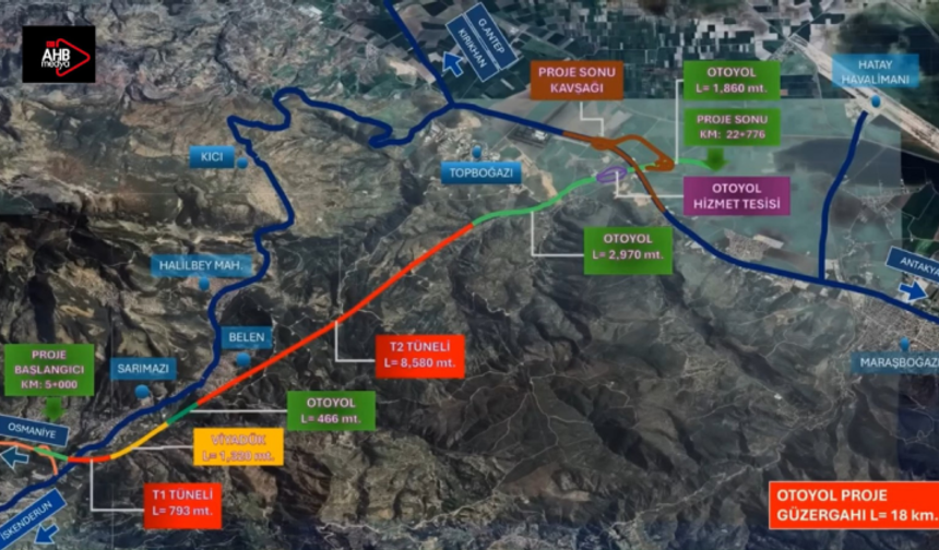 Belen Antakya Yolu’nda Dev Yatırım: İşte Projenin Biteceği Tarih