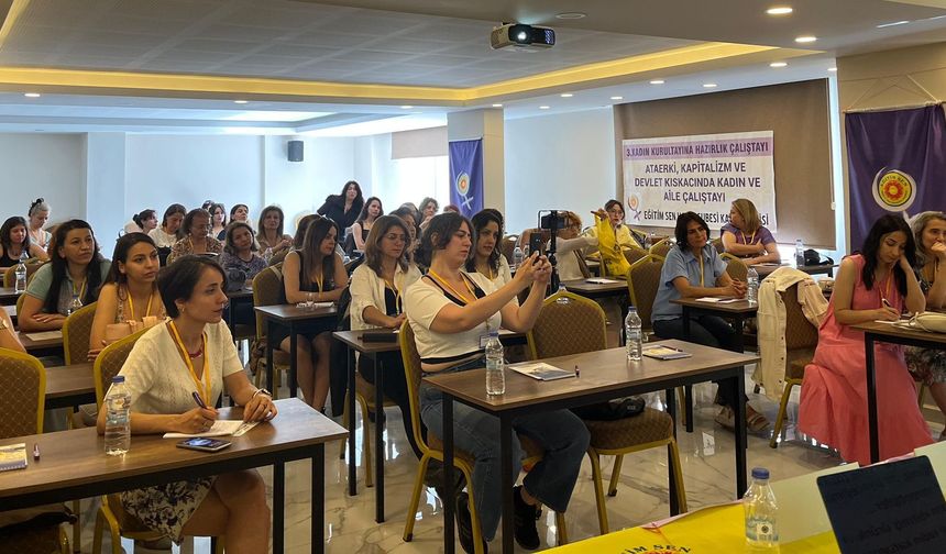 Eğitim Sen Hatay Şubesi Kadın Meclisi Toplandı!