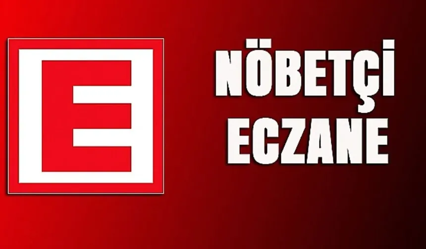 18 Mayıs 2025 Pazar Günü Hatay'da Nöbetçi Eczaneler Açıklandı!
