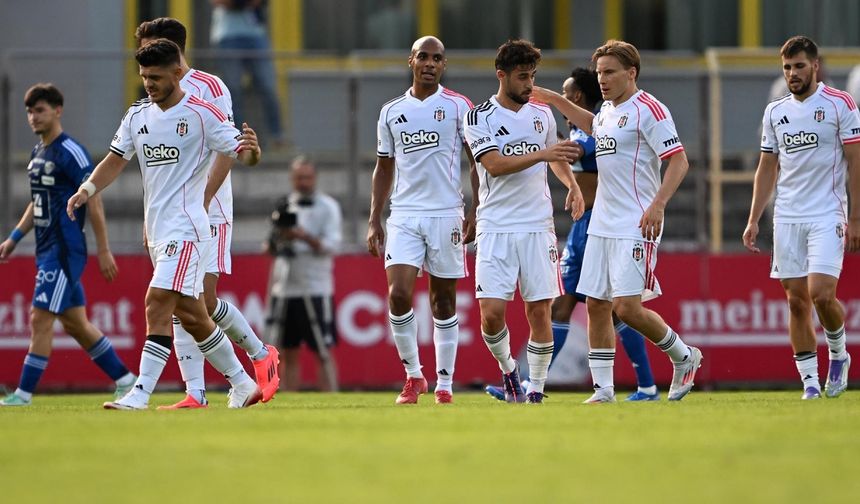 Beşiktaş, hazırlık maçında Wolfsberger'e 3-2 mağlup oldu