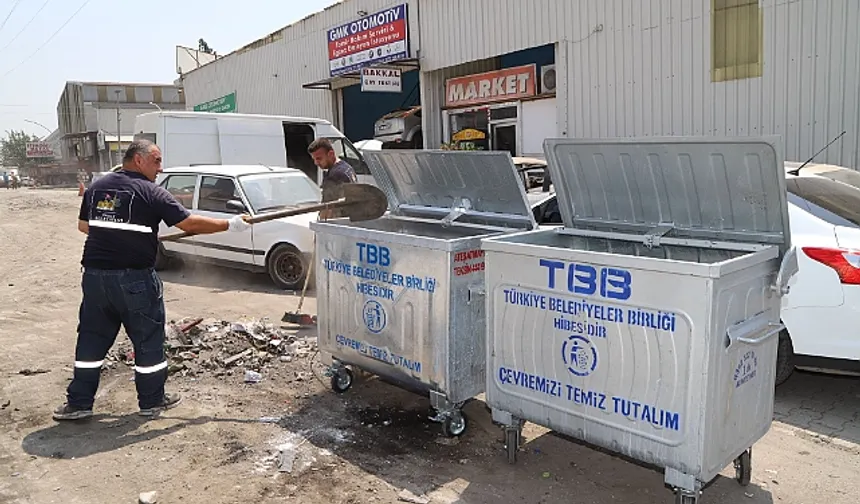 Küçük Sanayi’de Temizlik Seferberliği