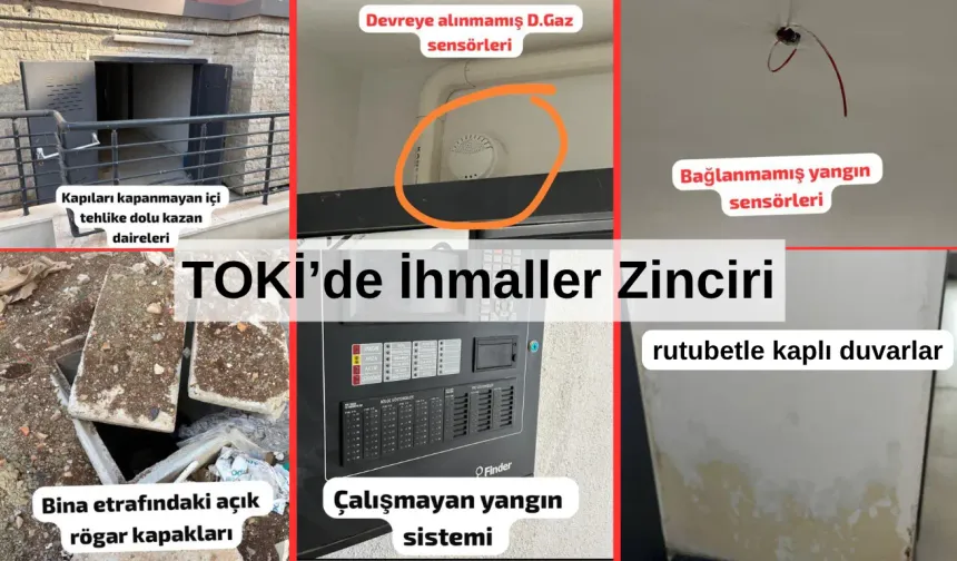 Belen TOKİ’de Skandal ! İhmaller Zinciri