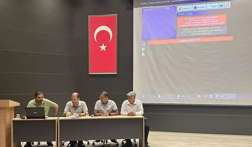 Antakya’da Okullarda Çalışacak 875 TYP Personeli Kura İle Belirleniyor!