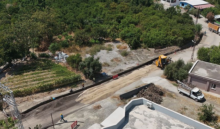 Arsuz’da Dev İçme Suyu Projesinde 110 Km Tamamlandı