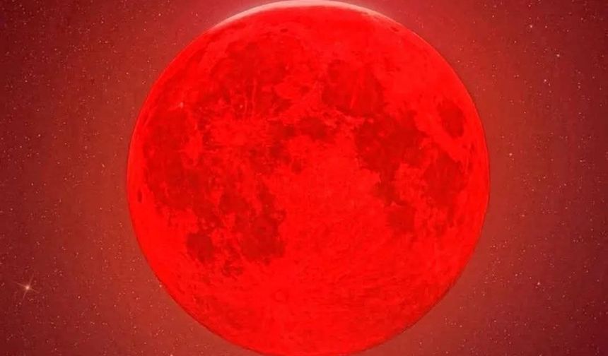 Tarihi Ay Tutulması Yaklaşıyor, Gökyüzü Kızıl Renge Bürünecek