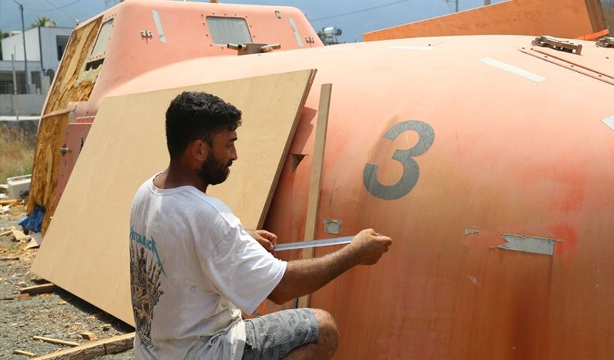 “Hatay’da Hurda Gemilerden Lüks Motoryatlar”