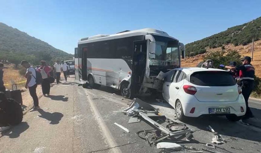Hatay-Gaziantep Yolunda Feci Kaza
