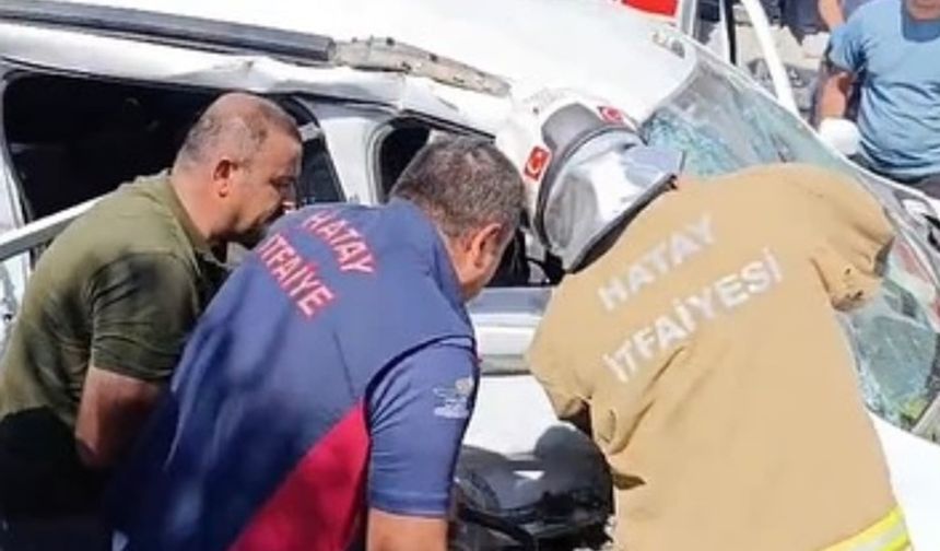 Hatay’da Katliam Gibi Kaza: 3 Ölü, 3 Yaralı