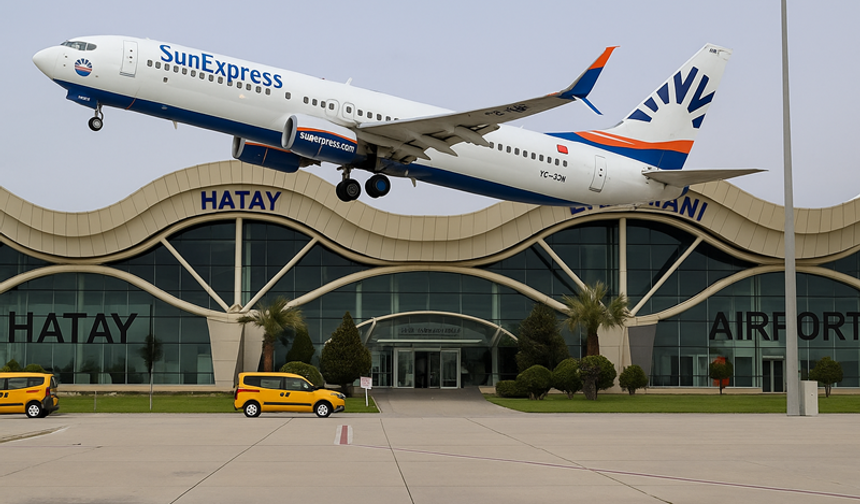 “Hatay Gökyüzüne Açılıyor: Almanya Dahil Uçuşlar 49’a Çıkıyor”