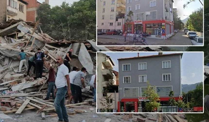 Balıkesir'de Yıkılan Binada Kolon Kesildi İddiası! Altında İş Yeri Bulunan Binalar Riskli!