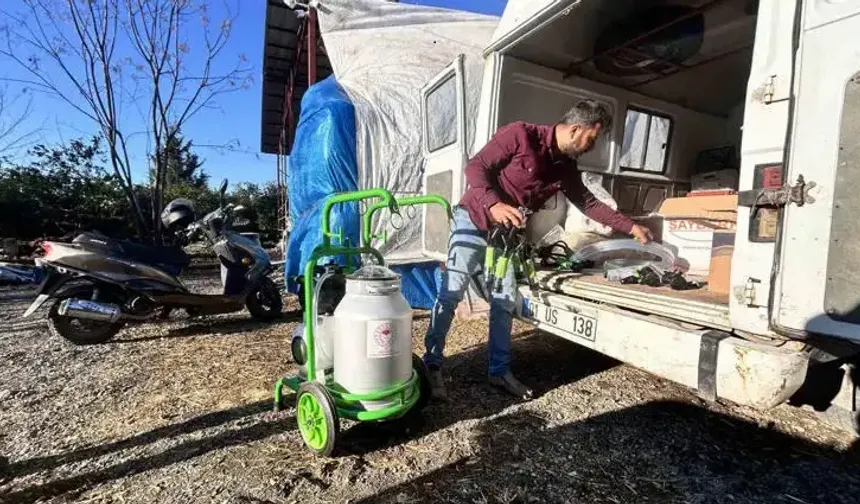 HBB'den Hataylı Çiftçilere Süt Sağma Makinesi Dağıtımı!